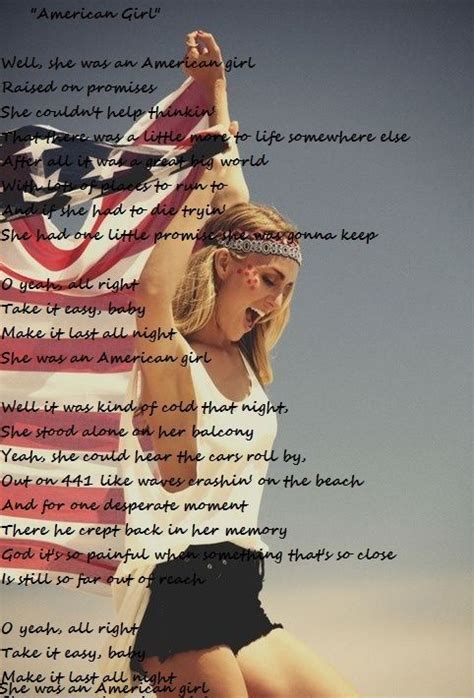 american girl lyrics